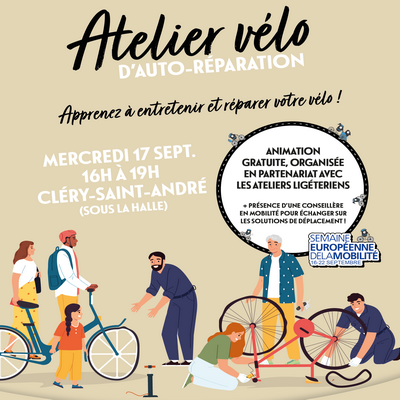 Atelier vélo d'auto-réparation