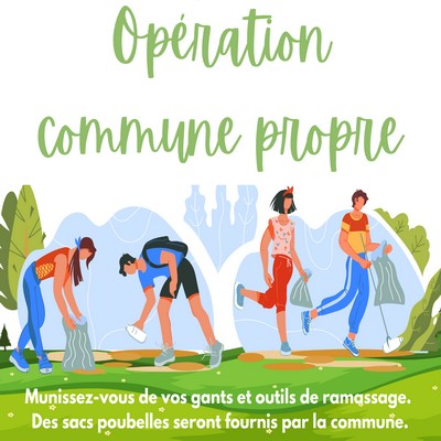 Opération citoyenne COMMUNE PROPRE