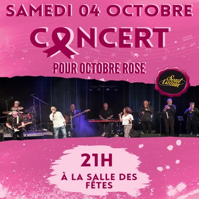 Concert pour octobre rose à Chaingy