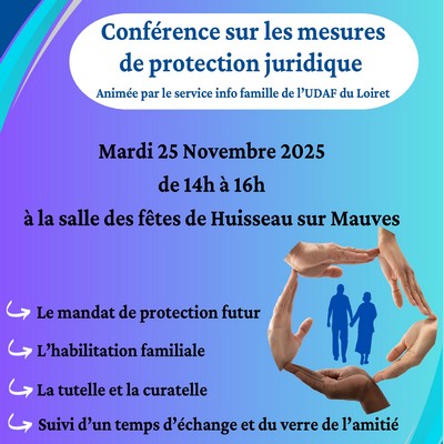 Conférence sur les mesures de protection juridique