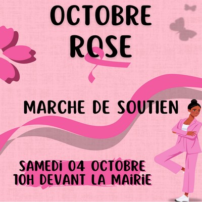 Marche de soutien - Octobre rose