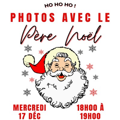 Photo avec le Père Noël
