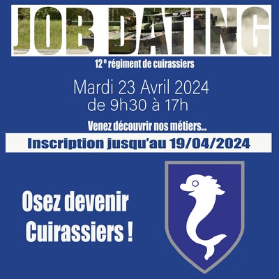 Job dating - 12ème régiment de cuirassiers d'Olivet
