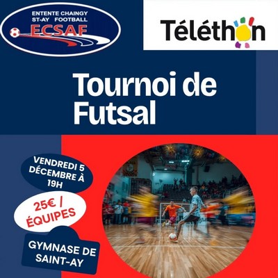 Téléthon : Tournoi de futsal